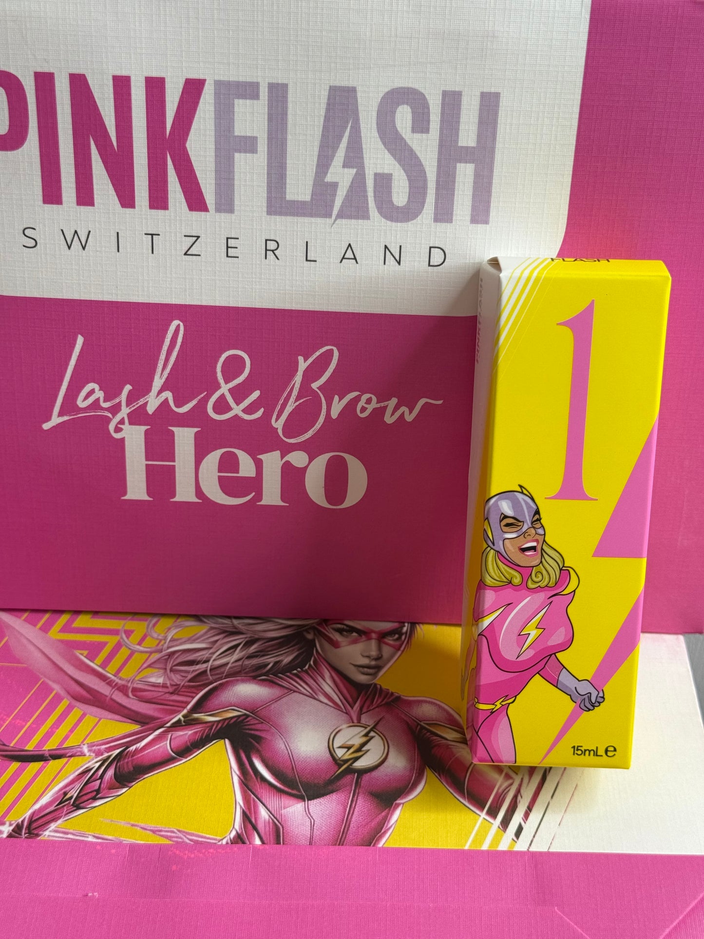 Laminazione Coreana Step 1 Pink Flash