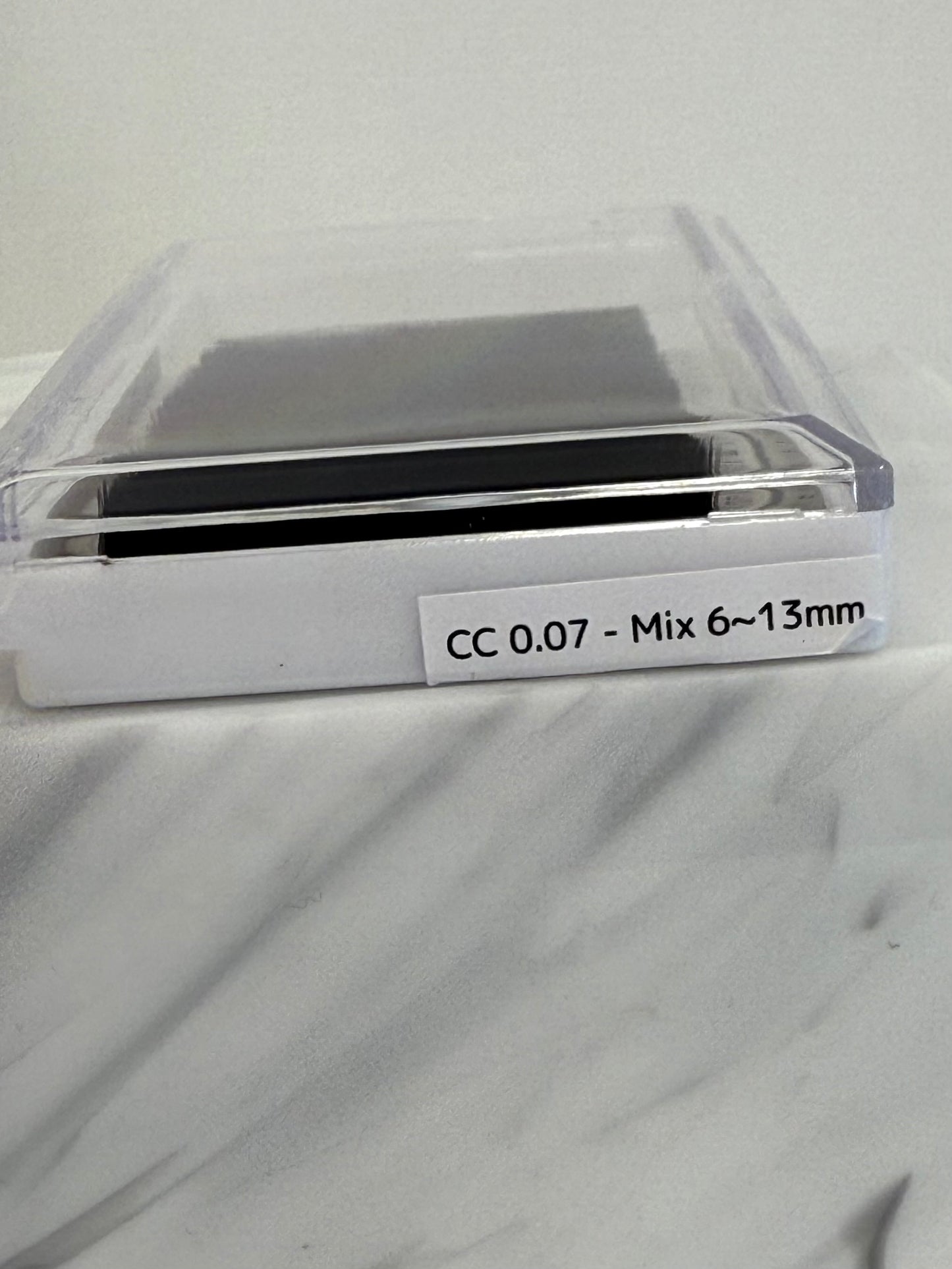 EXTENSION CIGLIA SUPER BLACK 0.07 MIx 6/13