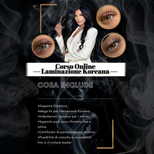 Corso Online Laminazione Coreana
